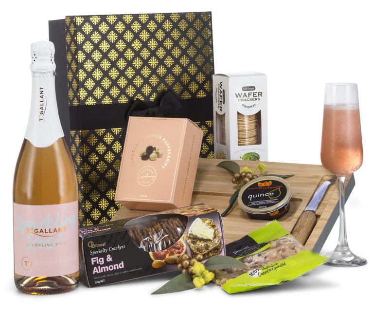Just Add Cheese Rose Gift Box - Interhampers