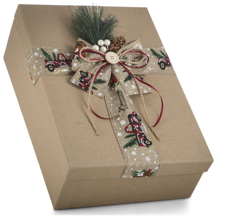 White Christmas Gift Box - Interhampers