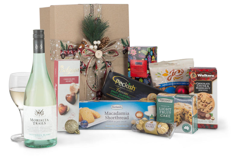 White Christmas Gift Box - Interhampers