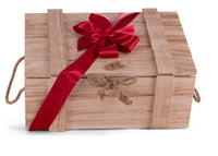 Interhampers Aussie Delight gift box with assorted snacks, featuring colorful packaging and a variety of treats.