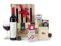Red Wine & Nibbles Gift Hamper - Interhampers