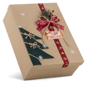 Merry Christmas Red Gift Box
