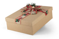 White Merry Christmas greeting card by Interhampers featuring festive holiday design with "Merry Christmas" message.