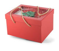 Closed box of Sweet Christmas gift set by Interhampers, featuring festive packaging and assorted sweets.