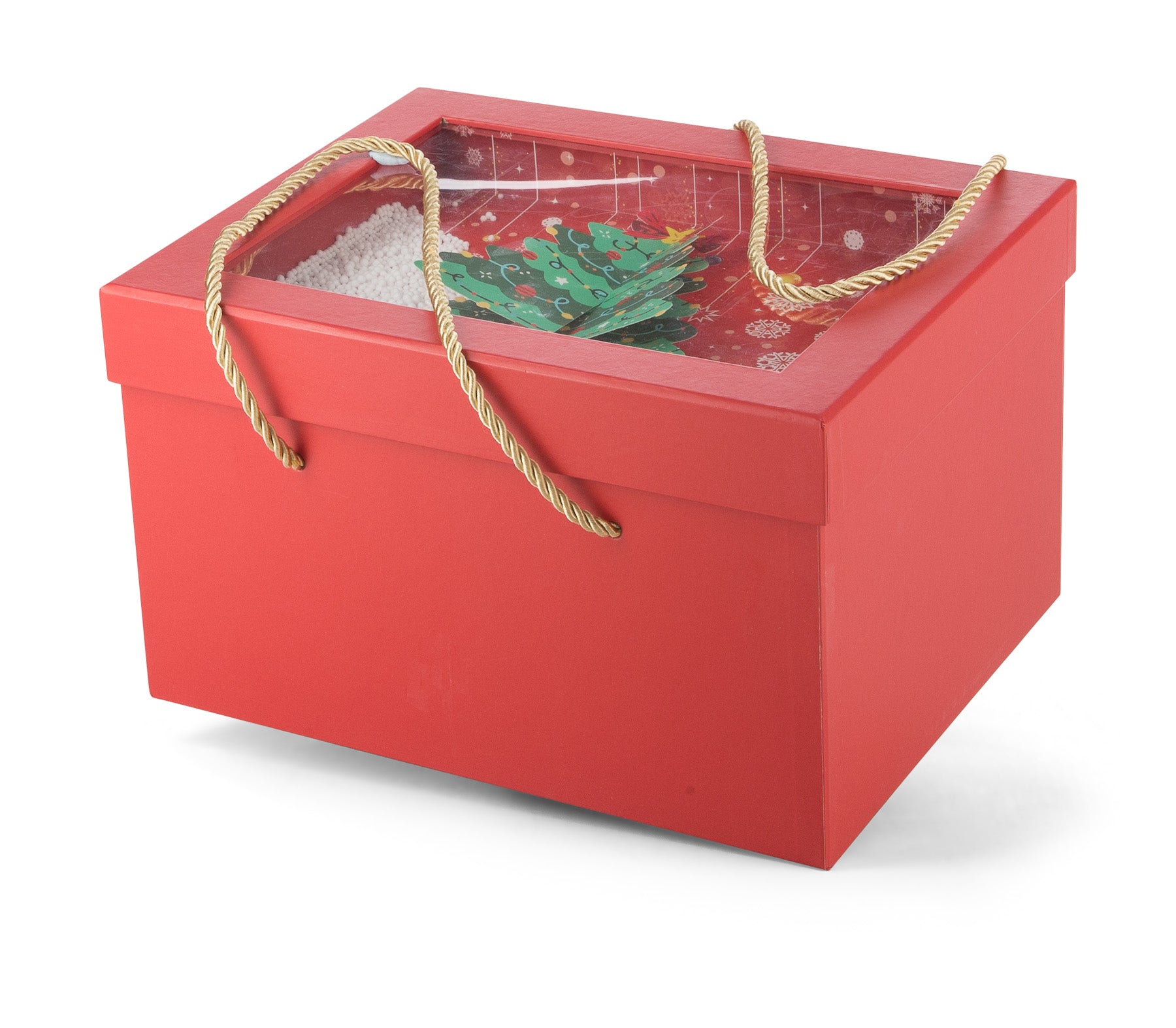 Closed box of Sweet Christmas gift set by Interhampers, featuring festive packaging and assorted sweets.