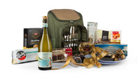 Open Day Tripper suitcase by Interhampers showing its spacious interior and sturdy design for travel.