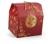 Box of festive Christmas treats from Interhampers, featuring assorted chocolates and holiday confections in holiday packaging.
