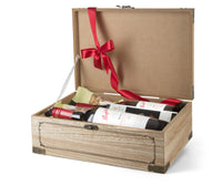 Two Penfolds wine bottles in a Duo Pack by Interhampers, displayed in their packaging with labels visible.
