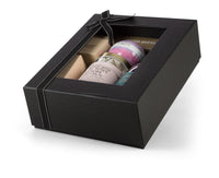 Interhampers Just Relax packaged herbal tea blend in a clear bag with label, ready for brewing and enjoying.