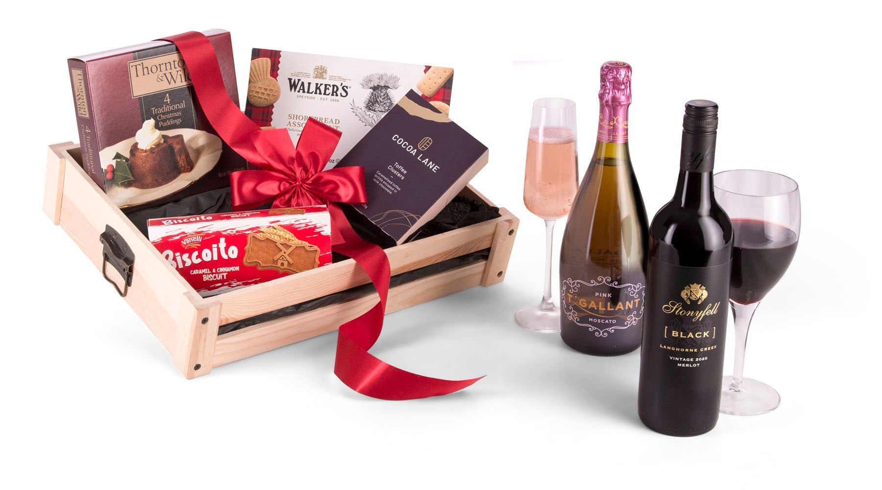 Festive Christmas Crate Gift Hamper – Interhampers