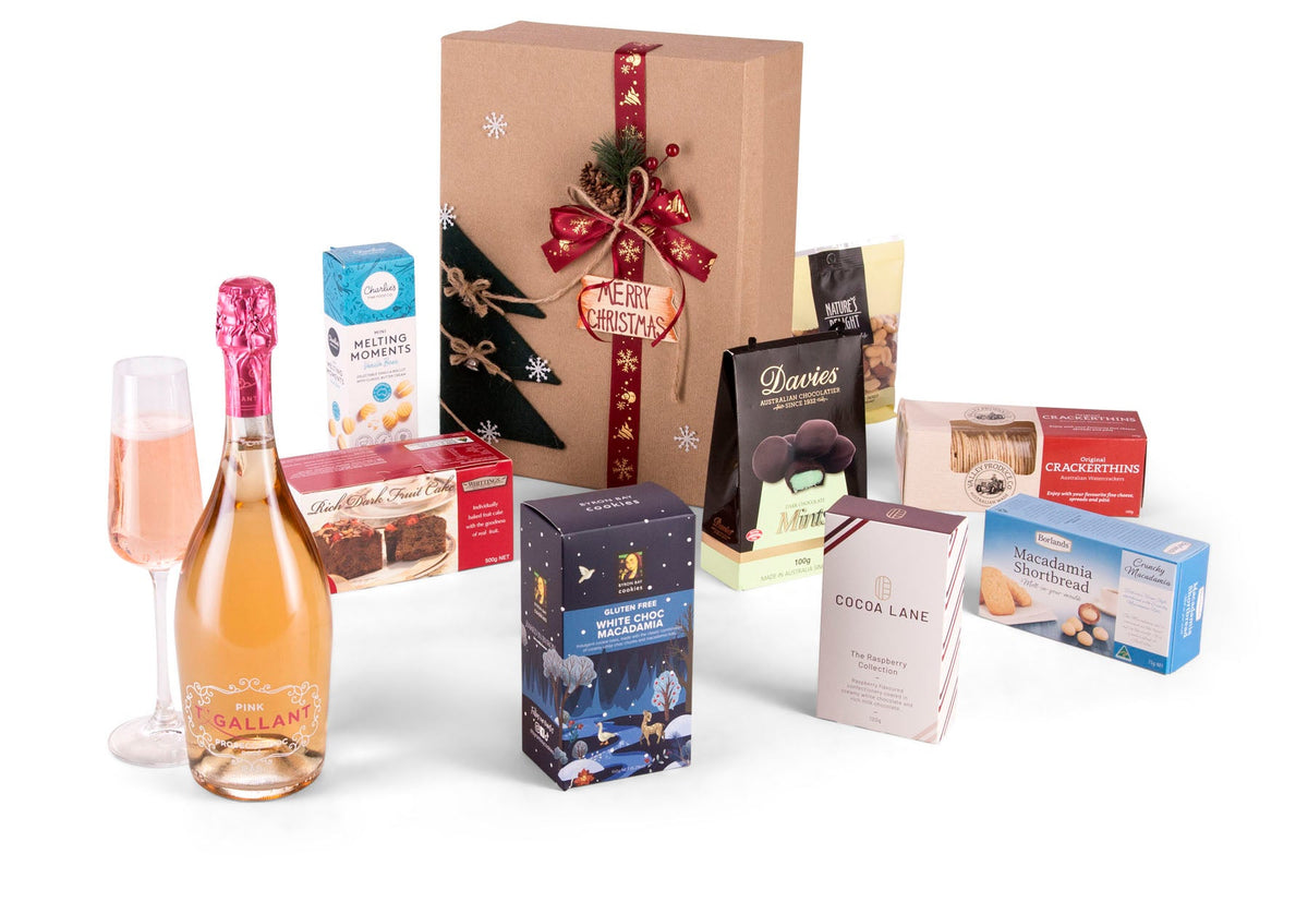 Merry Christmas Rosé Gift Box - Interhampers